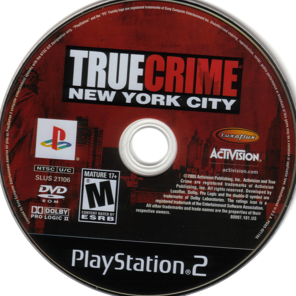 Карта true crime new york city