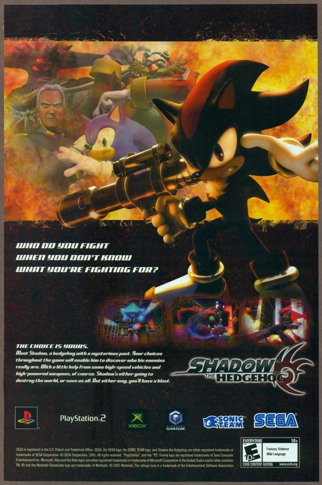 Shadow the Hedgehog (USA) PS2 ISO - CDRomance