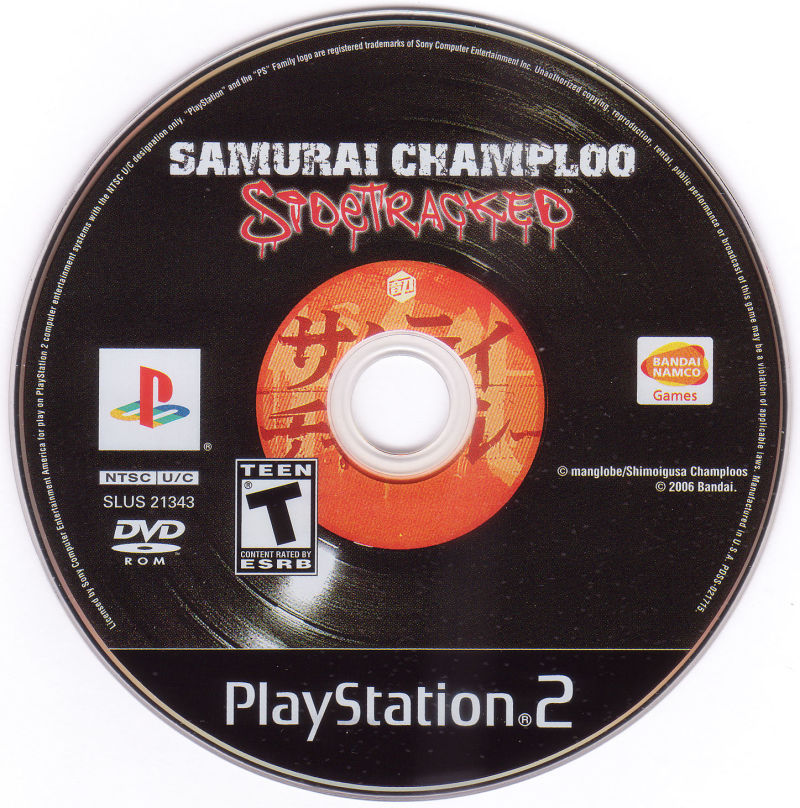 Samurai Champloo Sidetracker Ps2 Cover 7074