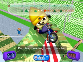 Welcome to the battle mode - Boxy Boy [Parappa the Rapper 2 (PS2