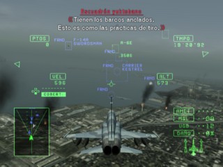 ACE COMBAT 5 SIMULADOR COMBATE AÉREO NO PS2 