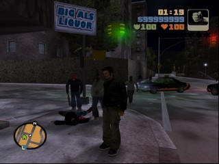 CONSOLE VS EMULATOR] GTA San Andreas (PS2 NTSC J)