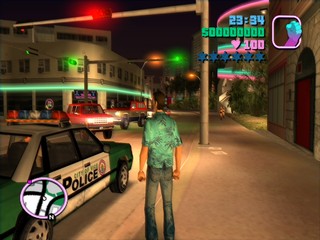 GTA Vice City [REPRO-PACTH] - PS2 - Sebo dos Games - 10 anos!