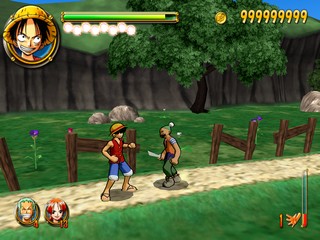 ONE PIECE - ROUND THE LAND [2004]. One Piece: Round the Land is a  Shoot-'Em-Up game.