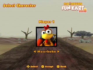 Crazy Chicken Fun Kart 2008 (PS2 Gameplay) 