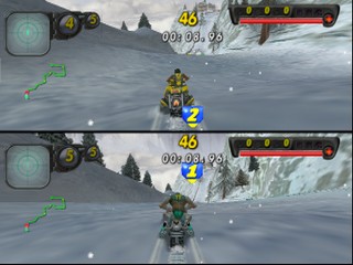 Arctic Thunder PS2 Playstation 2 Game Tested Black Label Snowmobile Battle